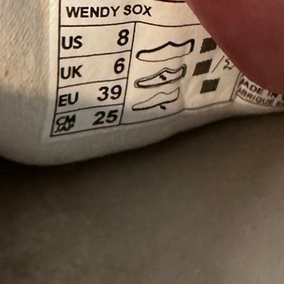 Mens Hey Dudes size 8 gray and white - Picture 4 of 4